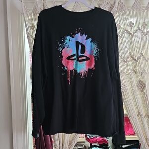 Ripple Junction PlayStation Black Graphic Tee